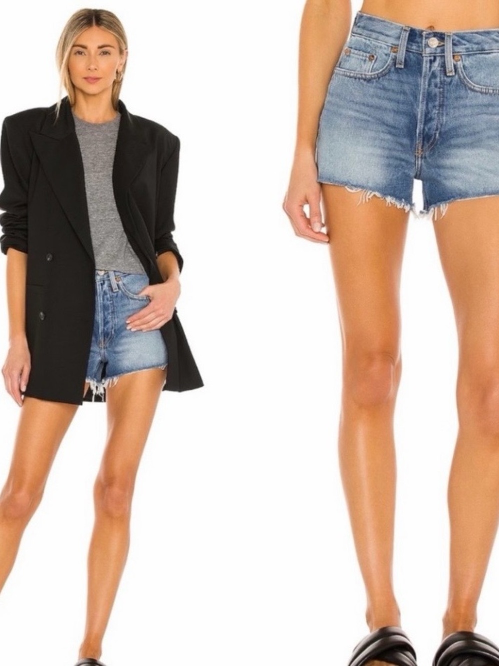 Re/Done 70s High Rise Shorts